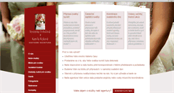 Desktop Screenshot of oslavyasvatby.cz
